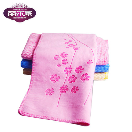 麗爾家3D立體鹿皮巾